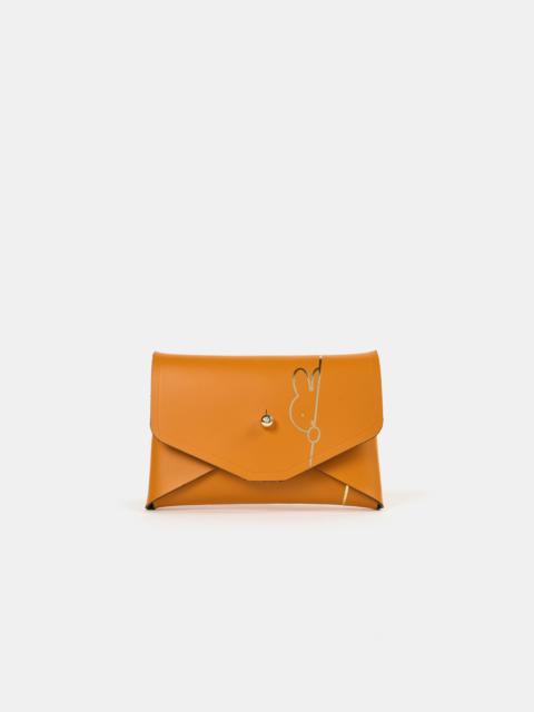 Cambridge Satchel The Hiding Miffy Mini Purse - Carrot Orange