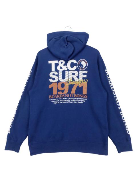 Other Designers Aloha Wear - Vintage T&C Design Surf Sweatshirts Zipper Hoodie