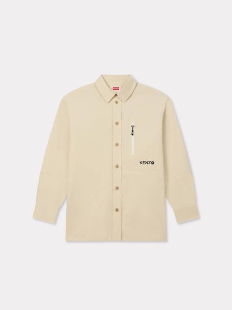 KENZO 'Boke Flower 2.0' oversized shirt in technical cotton