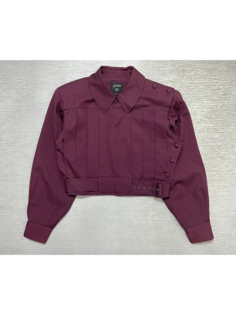 Jean Paul Gaultier 90s Jean Paul Gaultier - Military Belted Cropped Jacket