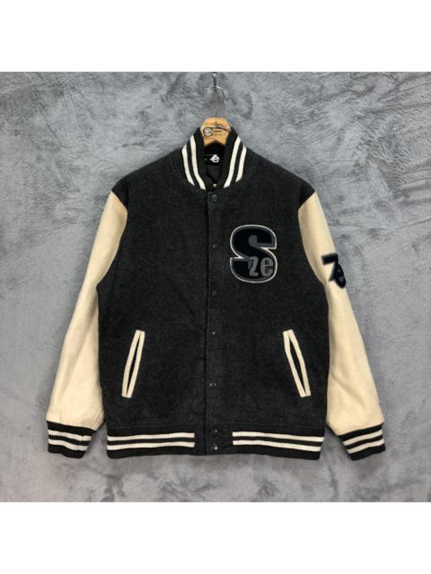Other Designers Japanese Brand - SQUEEZ UPST Wool Varsity Jacket #4893-31