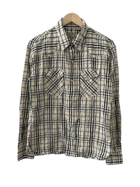 Other Designers The Flat Head Western Wear Plaid Flannel Shirts