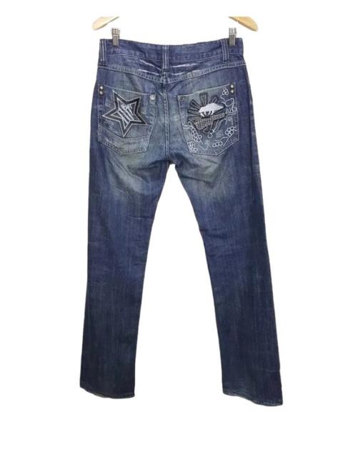 DSQUARED2 DSQUARED2 Embroided Patch Denim Jeans Pant