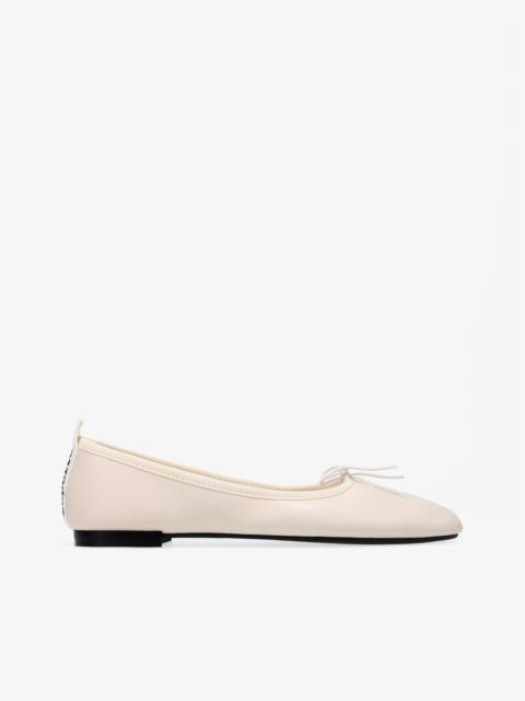 Repetto Ballerines Garance - bout carré - Semelle Gomme
