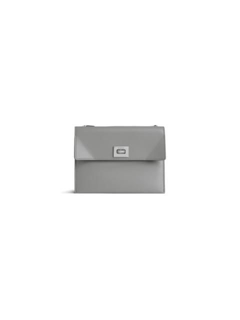 BALENCIAGA Women's Rodeo Large Coin And Card Holder in Cloud Grey