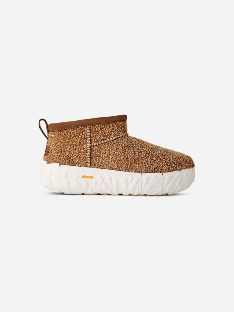 UGG ® Men's Classic Ultra Mini Wrap Tech Suede Classic Boots in Chestnut