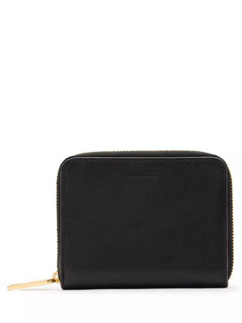 ALLSAINTS Lena Hex Leather Zip Wallet