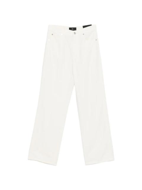 7 For All Mankind STOVEPIPE STRAIGHT Linen Ostuni