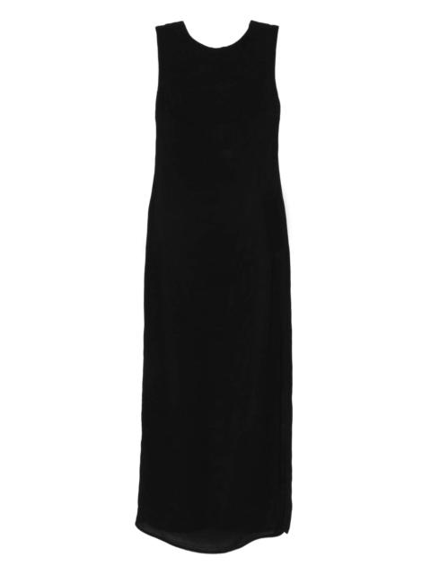 MATTEAU cowl-back maxi dress