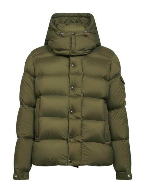 Moncler Green Moncler Maya 70 hooded short down jacket