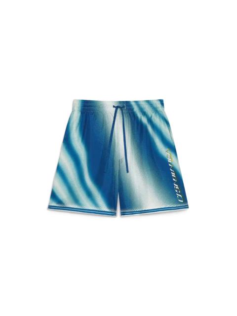 CASABLANCA The Art Of The Serve Silk Shorts