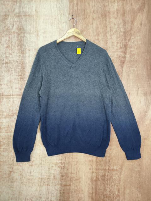 Other Designers Japanese Brand - Japan 2 tone vintage knitwear #4132