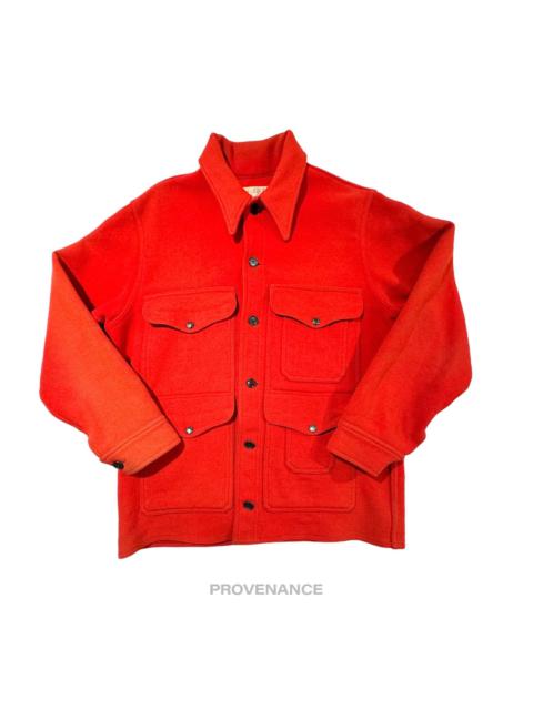 Filson Mackinaw - Filson Mackinaw Wool Cruiser Jacket - Scarlet Red 42 M