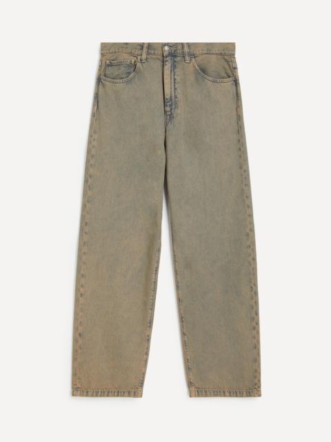 Carhartt Blue Leather Landon Loose Tapered-Fit Trousers