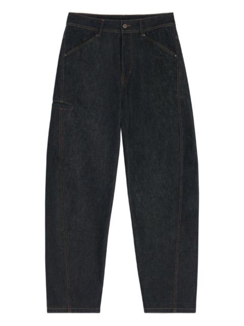 Lemaire Lemaire Men Twisted Denim Cotton Jeans