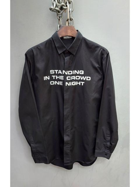DIOR Standing In The Crowd One Night Button Up Shirt