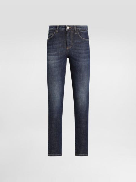 Dolce & Gabbana 5-pocket stretch denim trousers