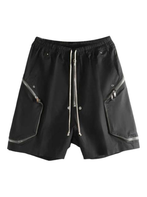 Rick Owens Rick Owens Men Blixa Bela Shorts With Zip Pocket