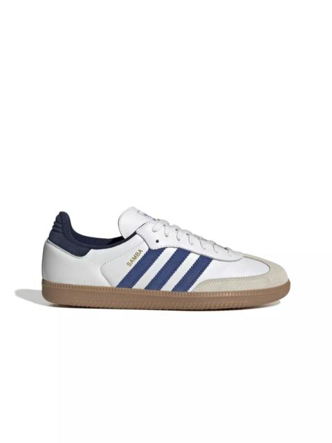 adidas Originals Samba OG "Core White/Team Royal Blue/Night Indigo" Men's Shoe