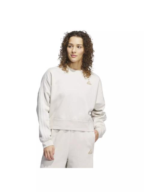 adidas Women's Coze 3s Crew - Alumina