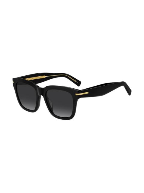 BOSS BLACK-ACETATE SUNGLASSES WITH GOLD-TONE DETAILS