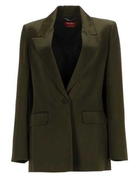 Max Mara Max Mara Women Blazer In Envers Satin