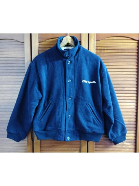 Other Designers Vintage Bigi Varsity wool Zipper Button Jacket