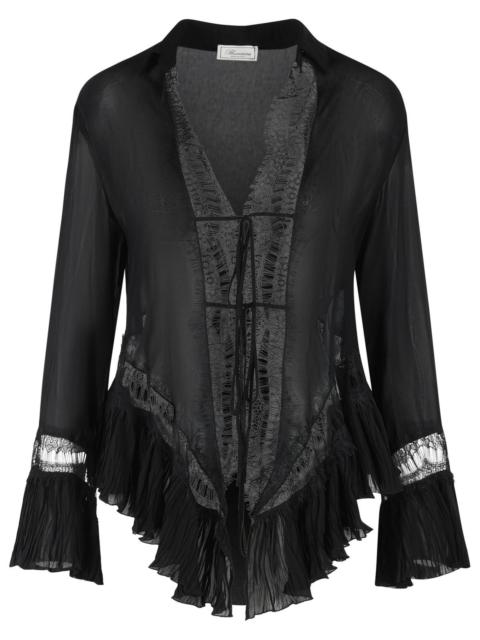 Blumarine Blumarine Black Viscose Shirt Women
