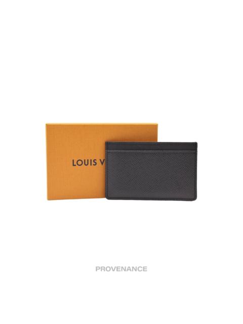 Louis Vuitton Louis Vuitton Card Wallet - Taiga Ardoise Leather