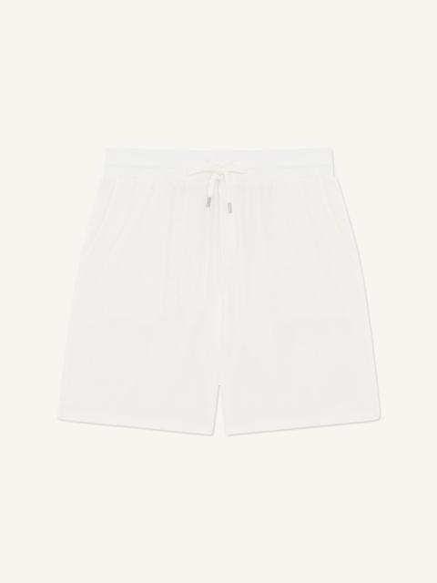 FRESCOBOL CARIOCA AUGUSTO TERRY COTTON SHORTS