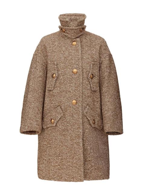 Zimmermann REBELLION HERRINGBONE COAT