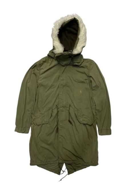 Other Designers Alpha Industries - Vintage Military Fishtail Fur Parka