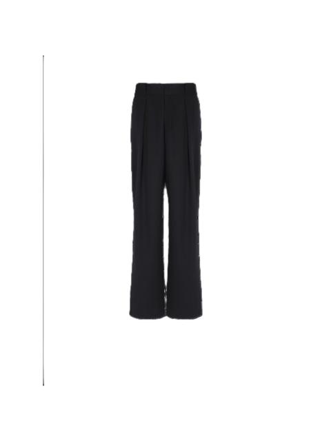 Balmain Balmain Men'S Black Loose Tailored Trousers