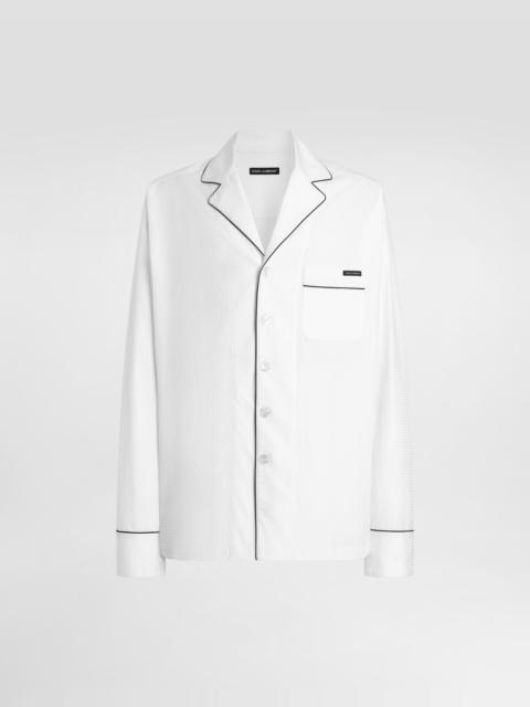 Dolce & Gabbana Structured cotton vanity shirt