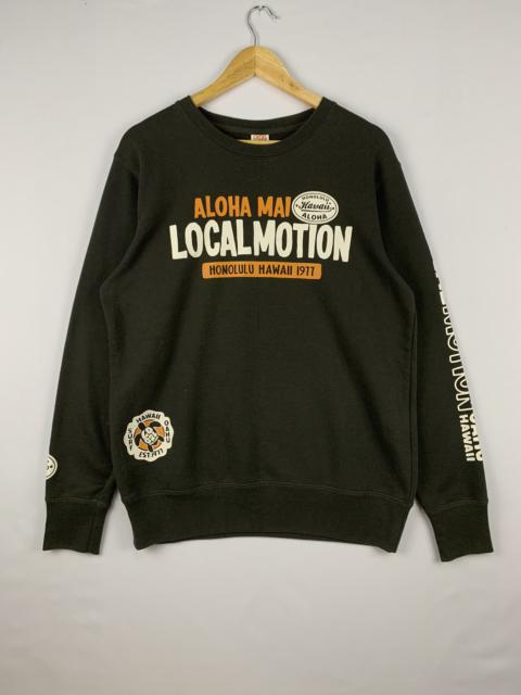 Other Designers Vintage - Local Motion Big Design Sweatshirt Grey Medium