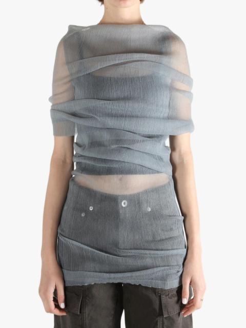 Rick Owens RICK OWENS - Women In Maglia Transparent Tube Top