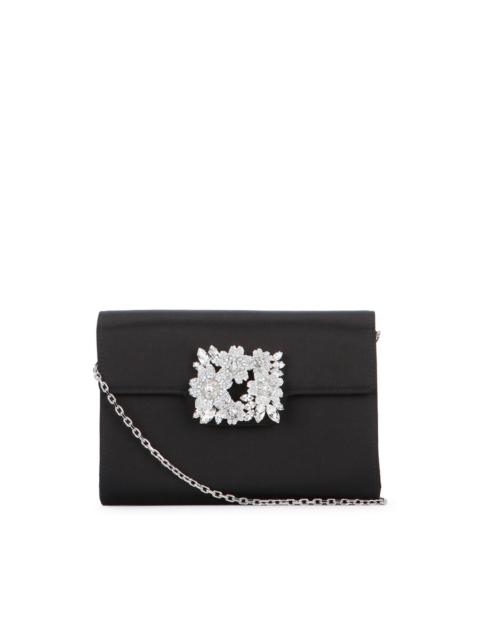 Roger Vivier Roger Vivier Rv Bouquet Strass Env. Flap Mini