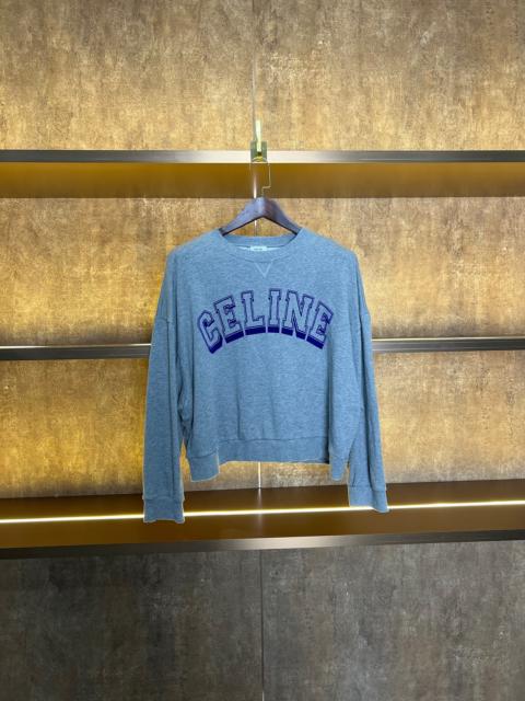 CELINE Celine gray sweatshirt with print