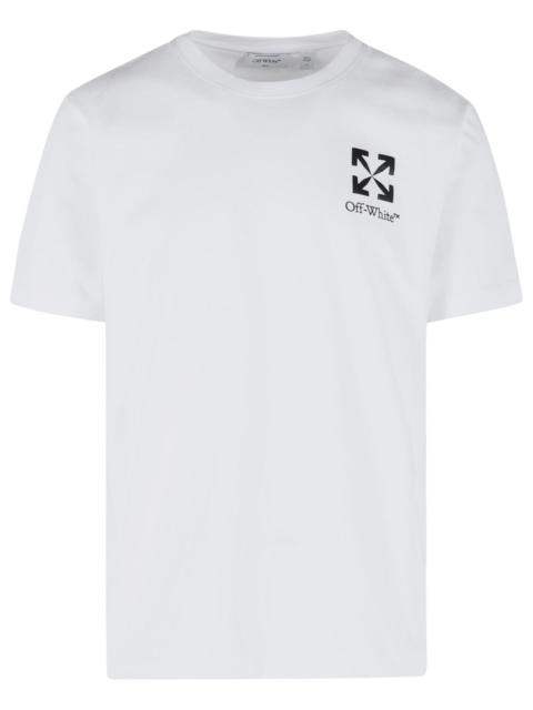 Off-White Off-White 'Small Arrow' White Cotton T-Shirt Men