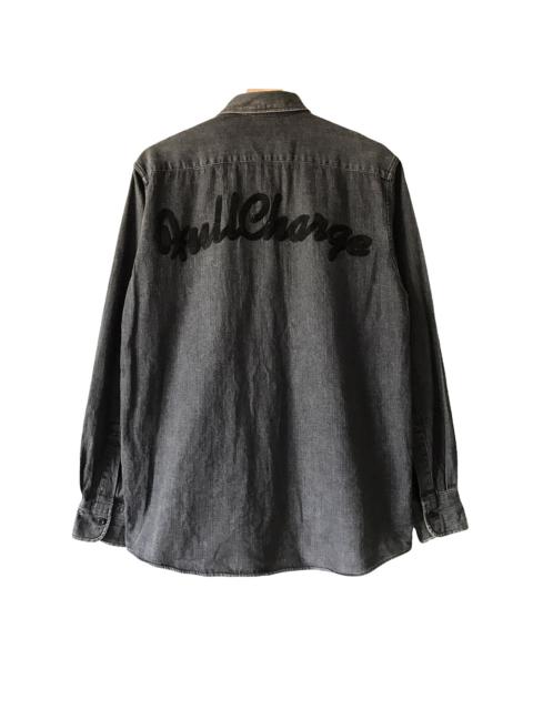 Other Designers Vintage - Authentic Vintage World Wide Love JP Full Charge Denim Shirt