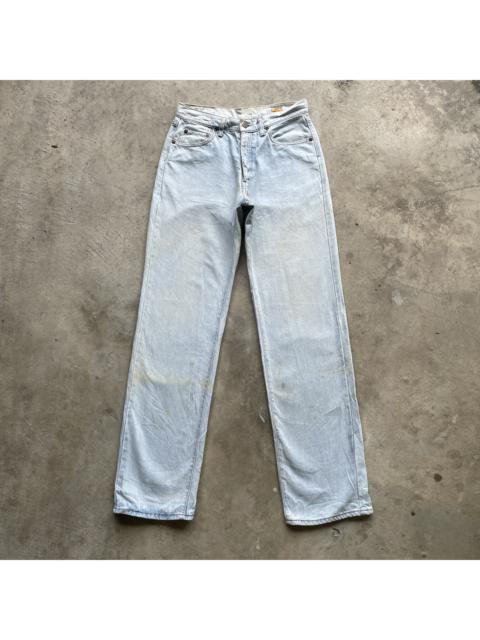 Other Designers Vintage - Vintage Big John Sun Faded Denim Jeans Pants THRASHED