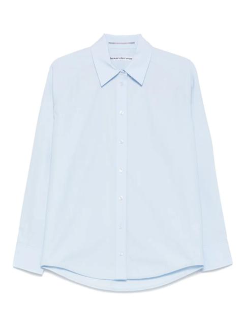 ALEXANDER WANG - Women Necklace Oversized Button Down Shirt