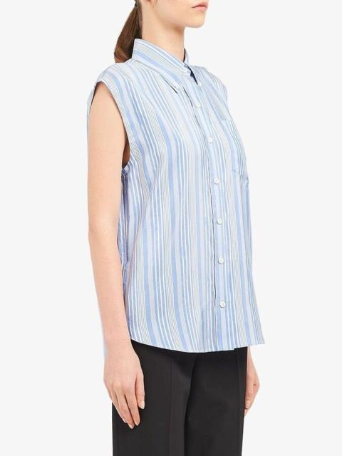 Prada Prada 2019 Sleeveless Silk Blouse