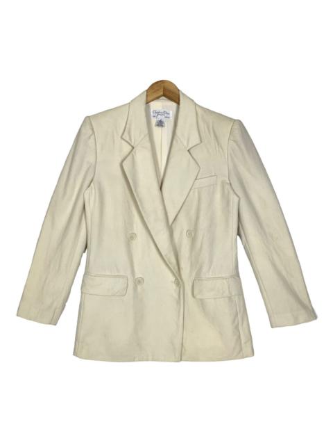 Dior Christian Dior Separates Wool Double Breasted Blazer