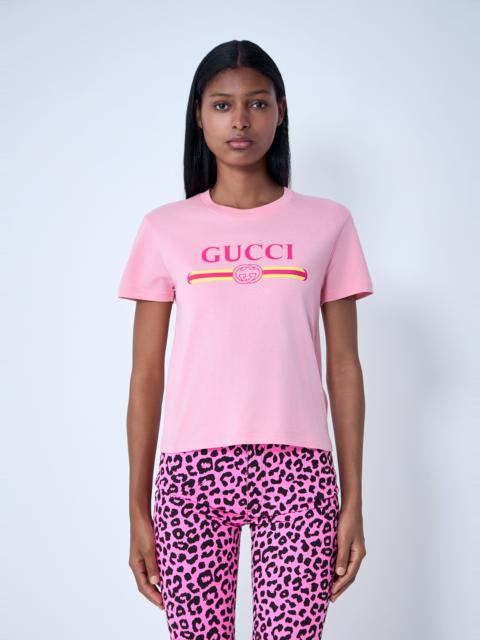 GUCCI Logo Motif T-Shirt