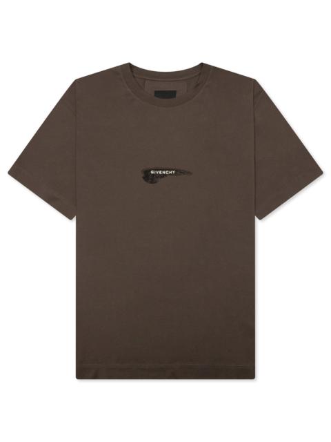 Givenchy WINGS COTTON T-SHIRT - KHAKI