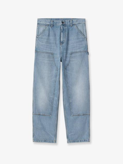 Carhartt Carhartt Wip Loose Fit Blue Denim Jeans