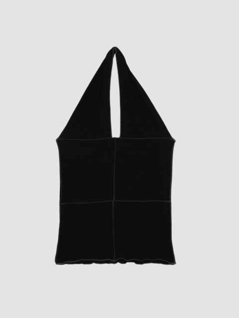 BASERANGE Cinder Halter Top - Organic Cotton Rib