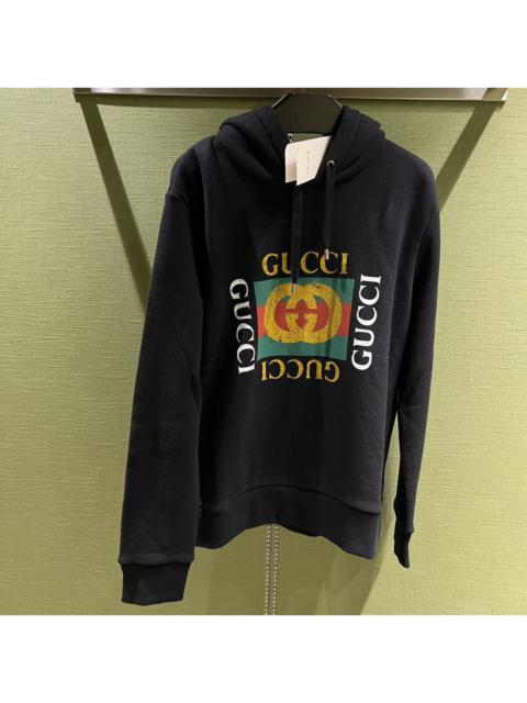 GUCCI Gucci Logo Hoodie in Large