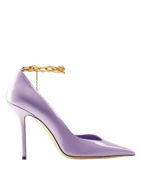 JIMMY CHOO Jimmy Choo Diamond Talura Patent Leather Pumps